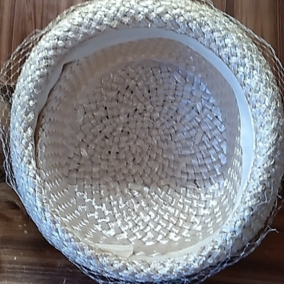 Vintage estate ladies straw hat
